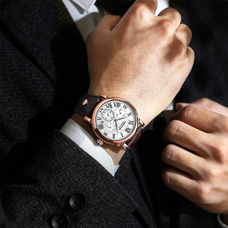 Elegant Chronograph Watch for a Casual and Sophisticated Style