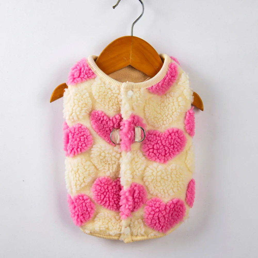 Luxe Comfort Fleece Coat for French Bulldog and Chihuahua for Warm Protection