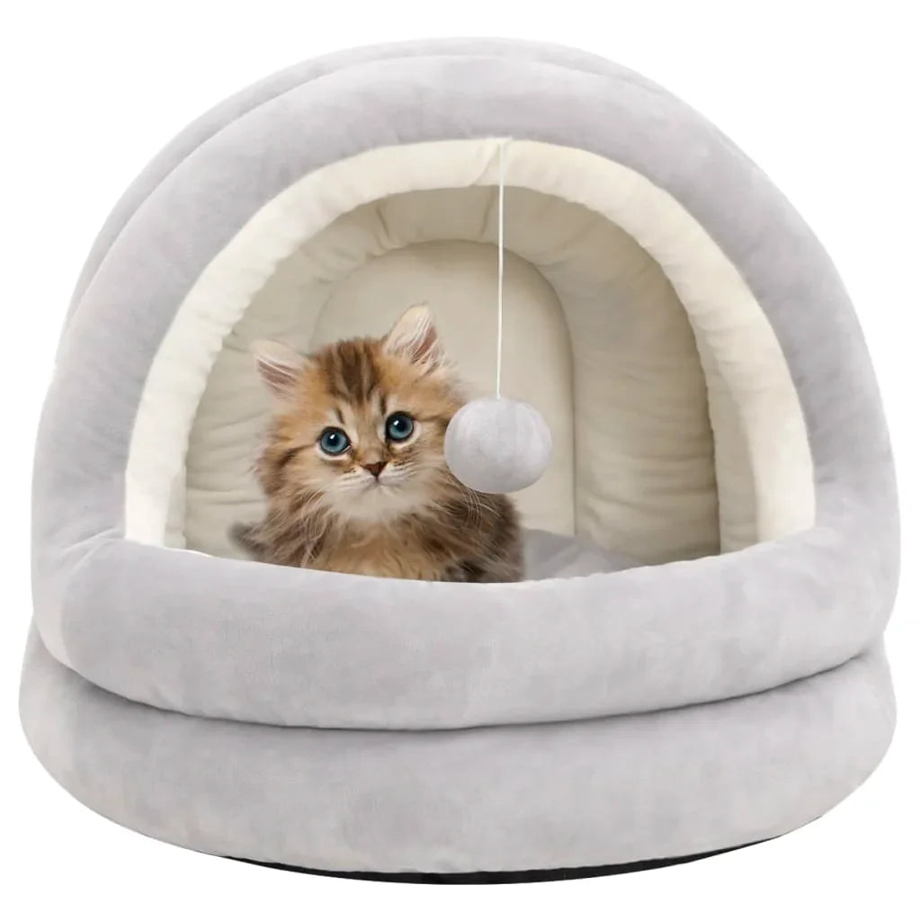 Comfortable Plush Cave for Pets for Cuddle Fun