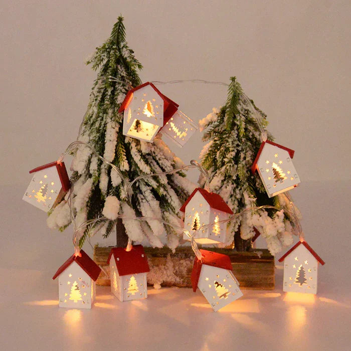 LumiWood - Magisk illuminated Christmas decoration in wood for a cozy Christmas atmosphere