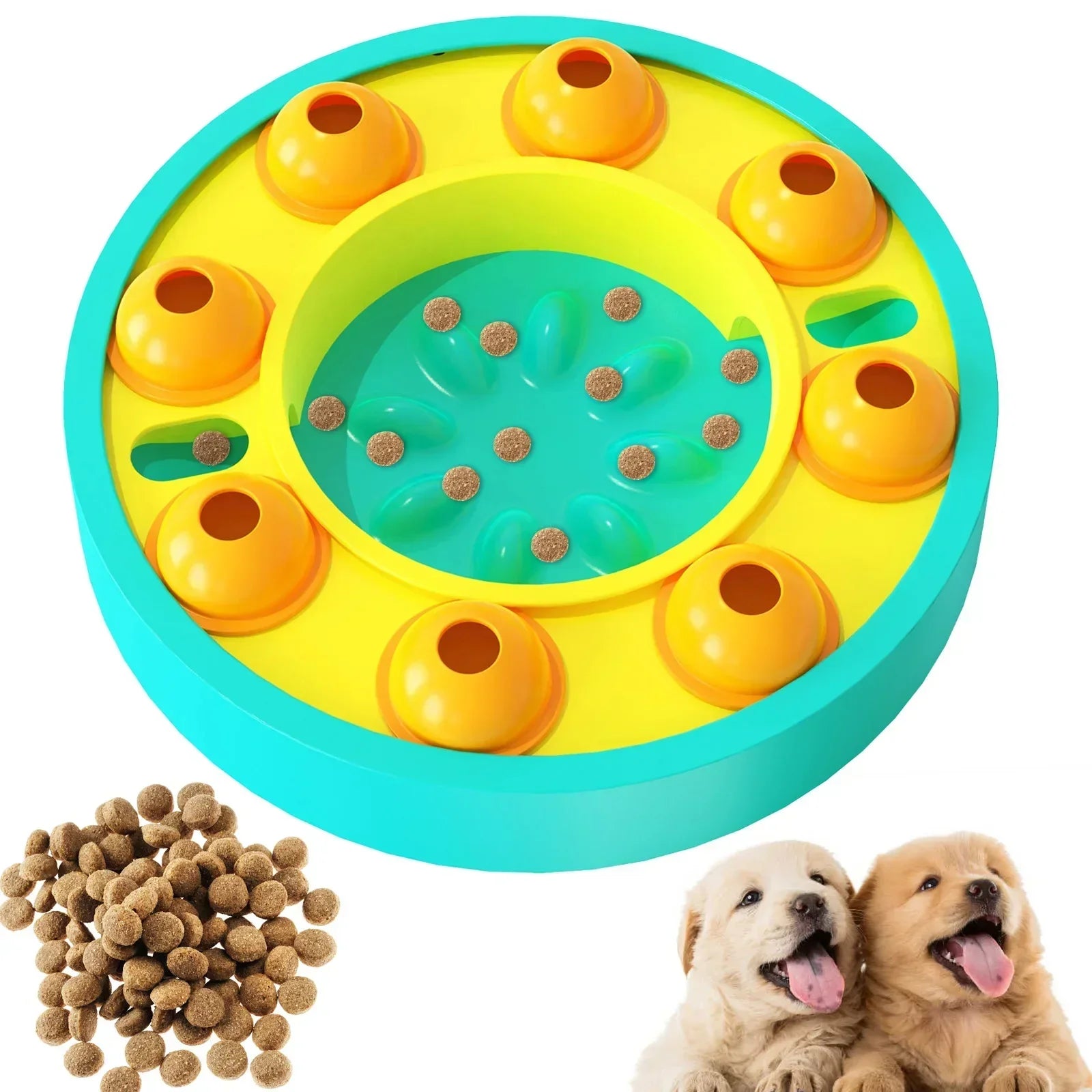 Eco-friendly and Safe Snack Dispenser Toy for Dogs for Endless Playtime