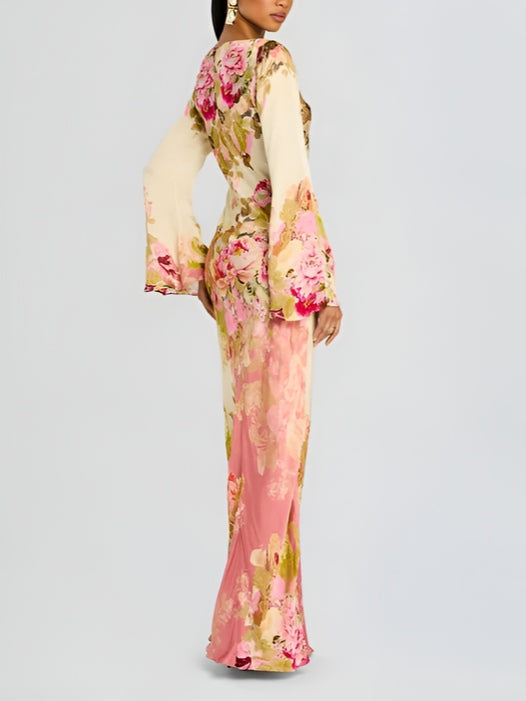 Elegant Maxi Dress for Garden Party