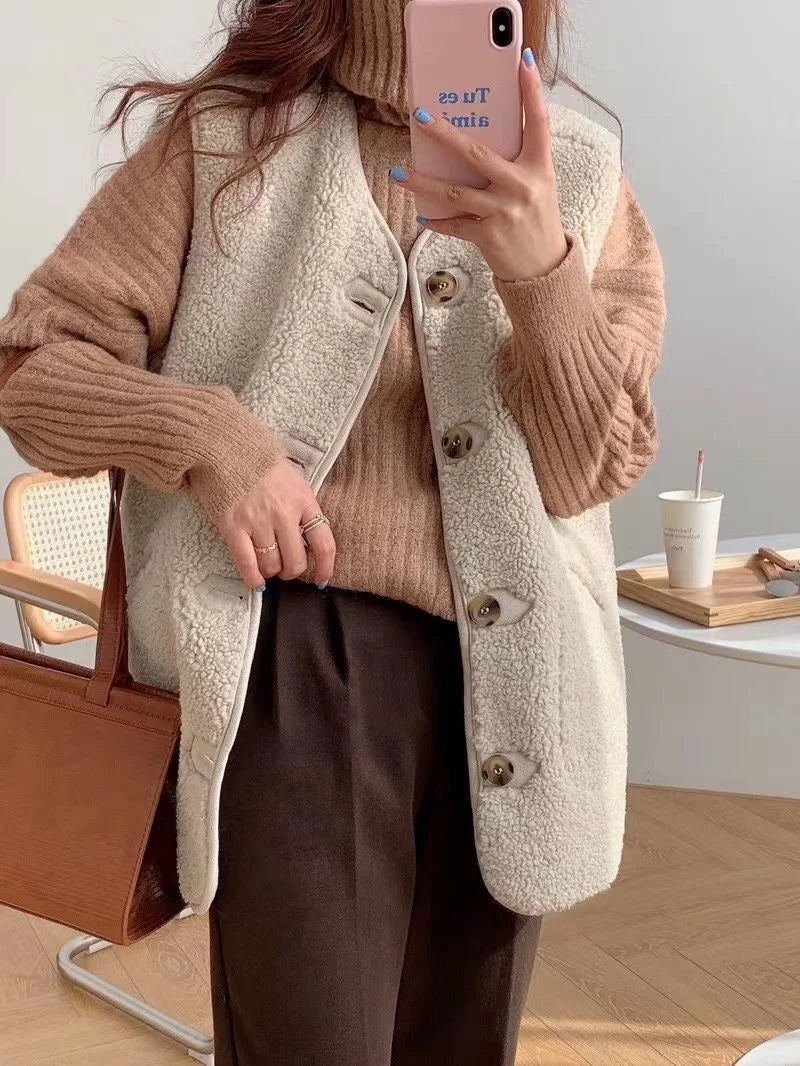 Anne Wollen Vest - Elegant and Luxurious for an Incomparable Style