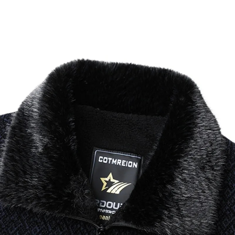 Fur-Lined Collar Jacket for Style and Comfort