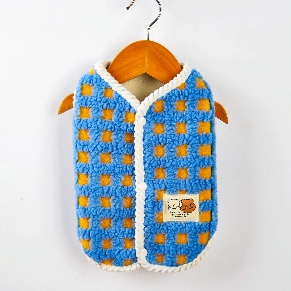 Luxe Comfort Fleece Coat for French Bulldog and Chihuahua for Warm Protection