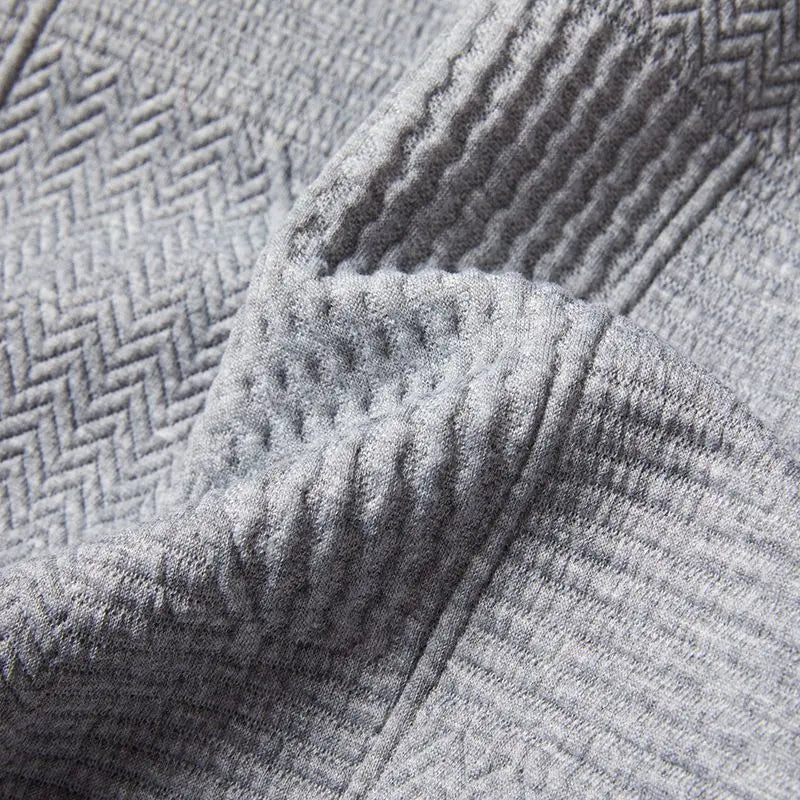 Elegant Azure Knit Jacket