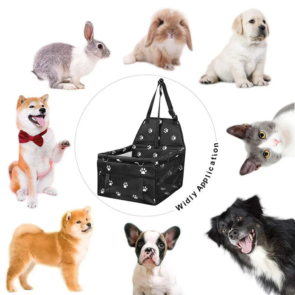 Comfortable Travel Bag and Car Seat for Pets Personalized