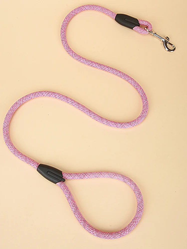 Stylish Medium Dog Leash with Comfortable Round Rope