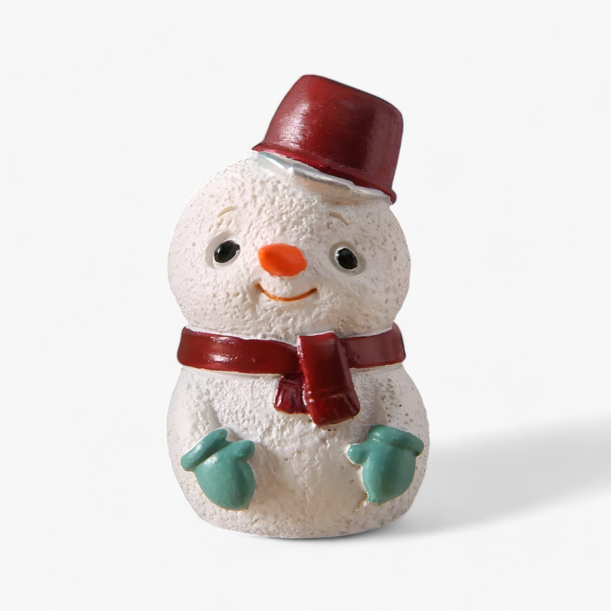 Christmas Ghost | Miniature Landscape Christmas Decorations - Create a Magical Christmas Atmosphere on Your Desk and in Your Car