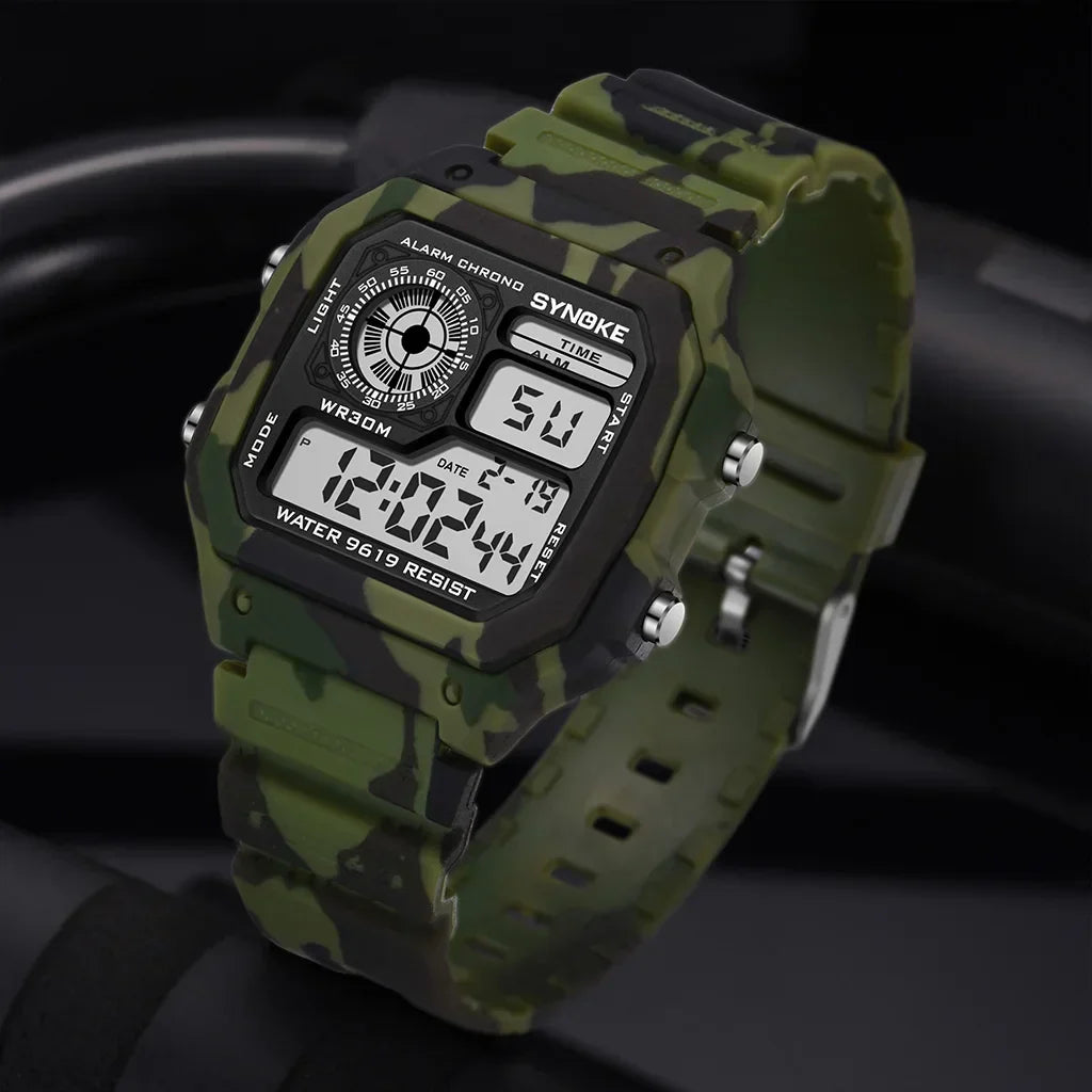 Durable Military Digital Watch – Perfect for Outdoor Adventures