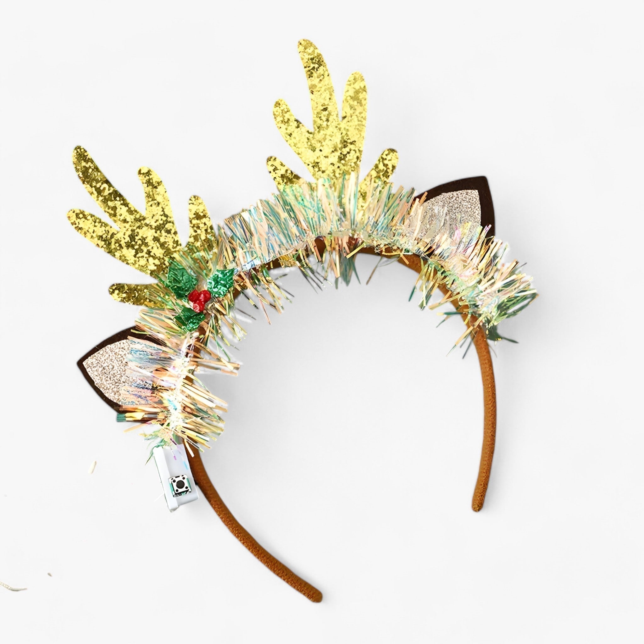 Christmas Shine | LED Snowflake and Christmas Tree Bandeau – Festive and Magical Christmas Atmosphere for Gifts and Decorations