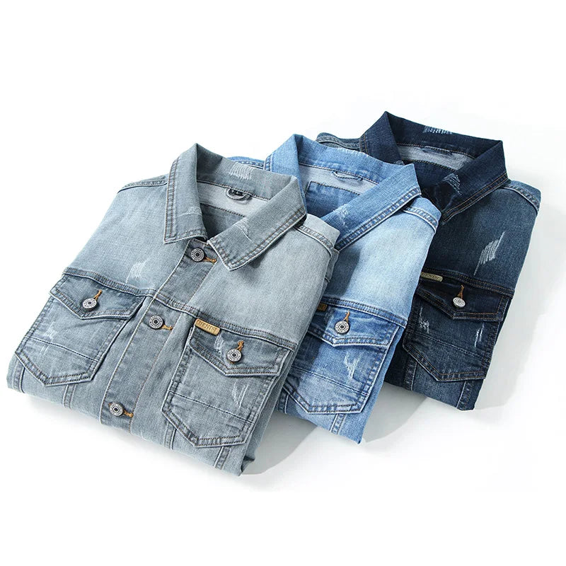 Maverick Denim Trucker Jacket for a Stylish and Comfortable Everyday Look