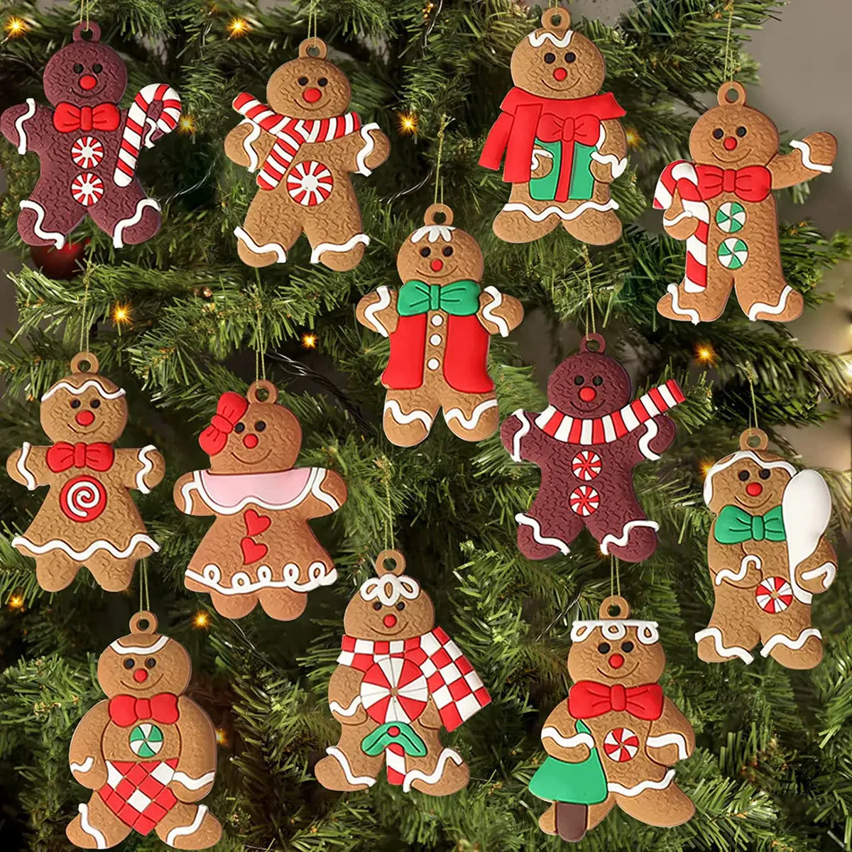 FestiveBites - Delicious Gingerbread Cookies for Christmas Trees and Festive Occasions