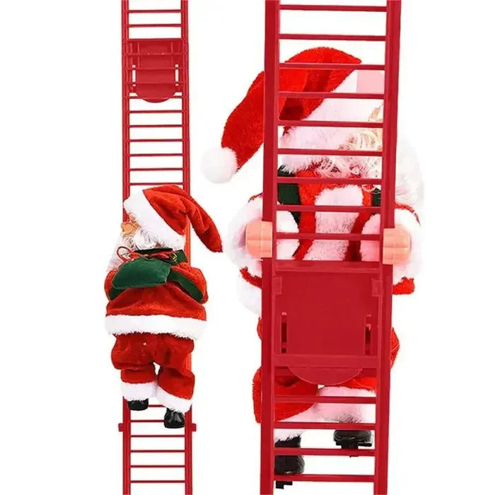 HolidayStep - Festive and Musical Santa Christmas Decoration for a Magical Christmas Season