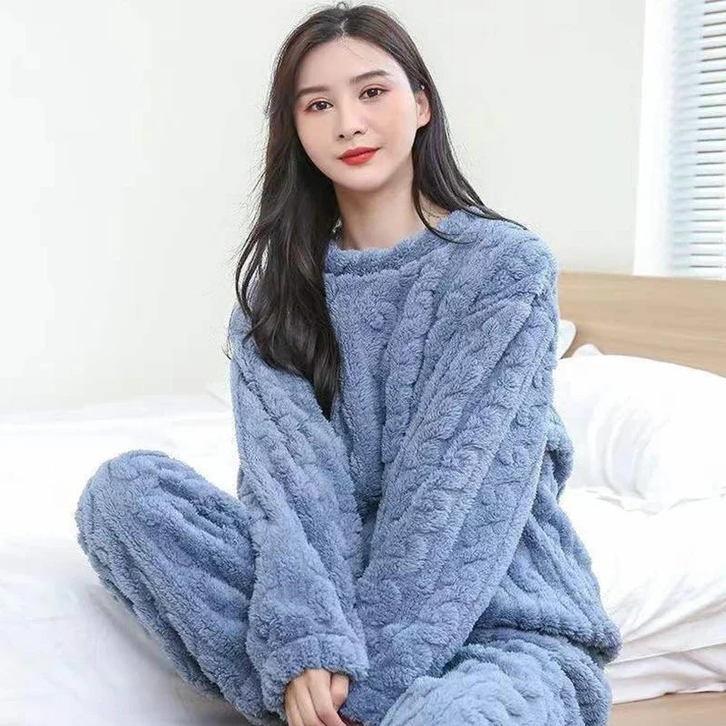 Abigail Gentle Winter Cozy Loungewear Set for Women