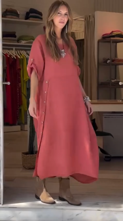 Chiara | Midi Dress - Effortless Elegance for Any Occasion