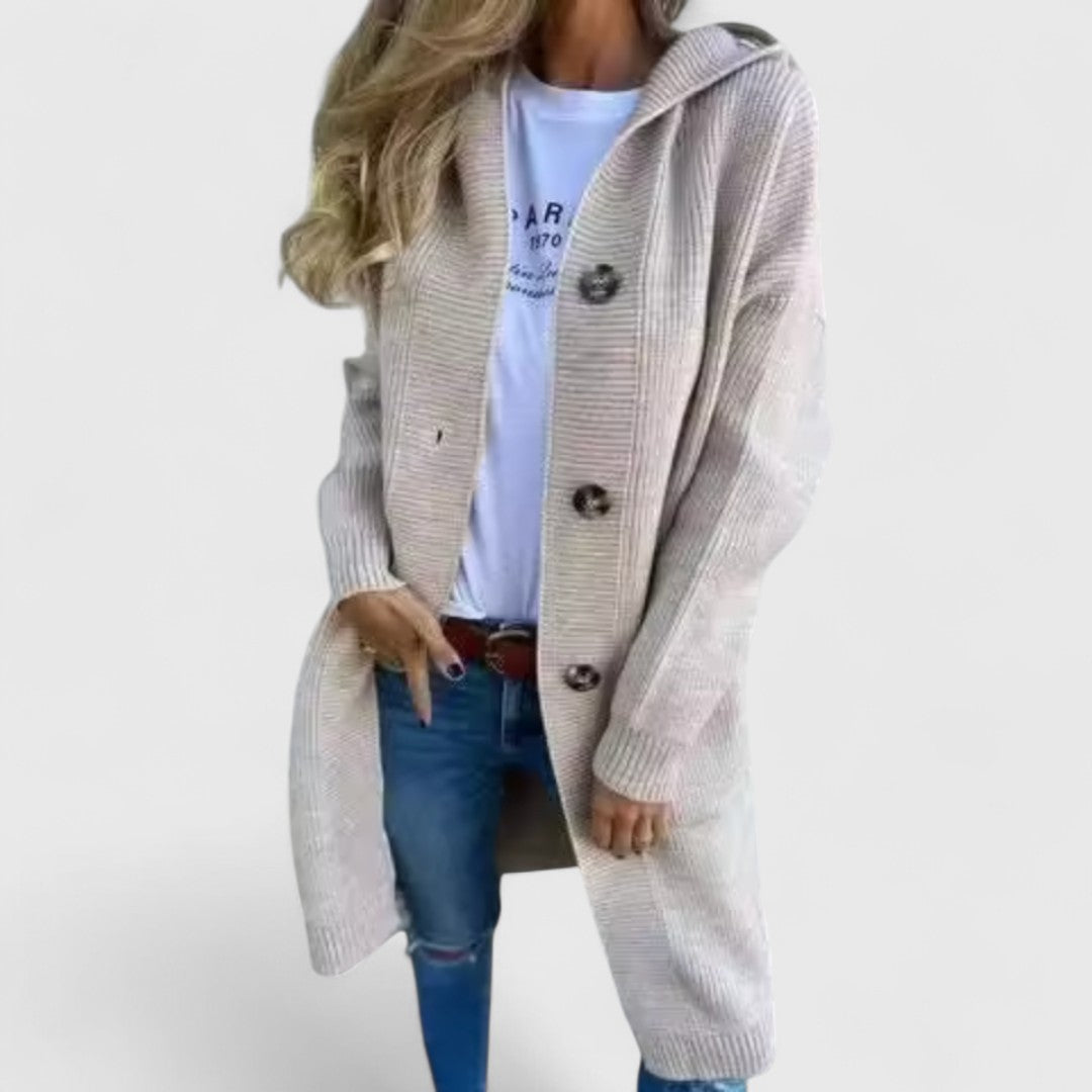 Pam - Elegant Long Sleek Cardigan