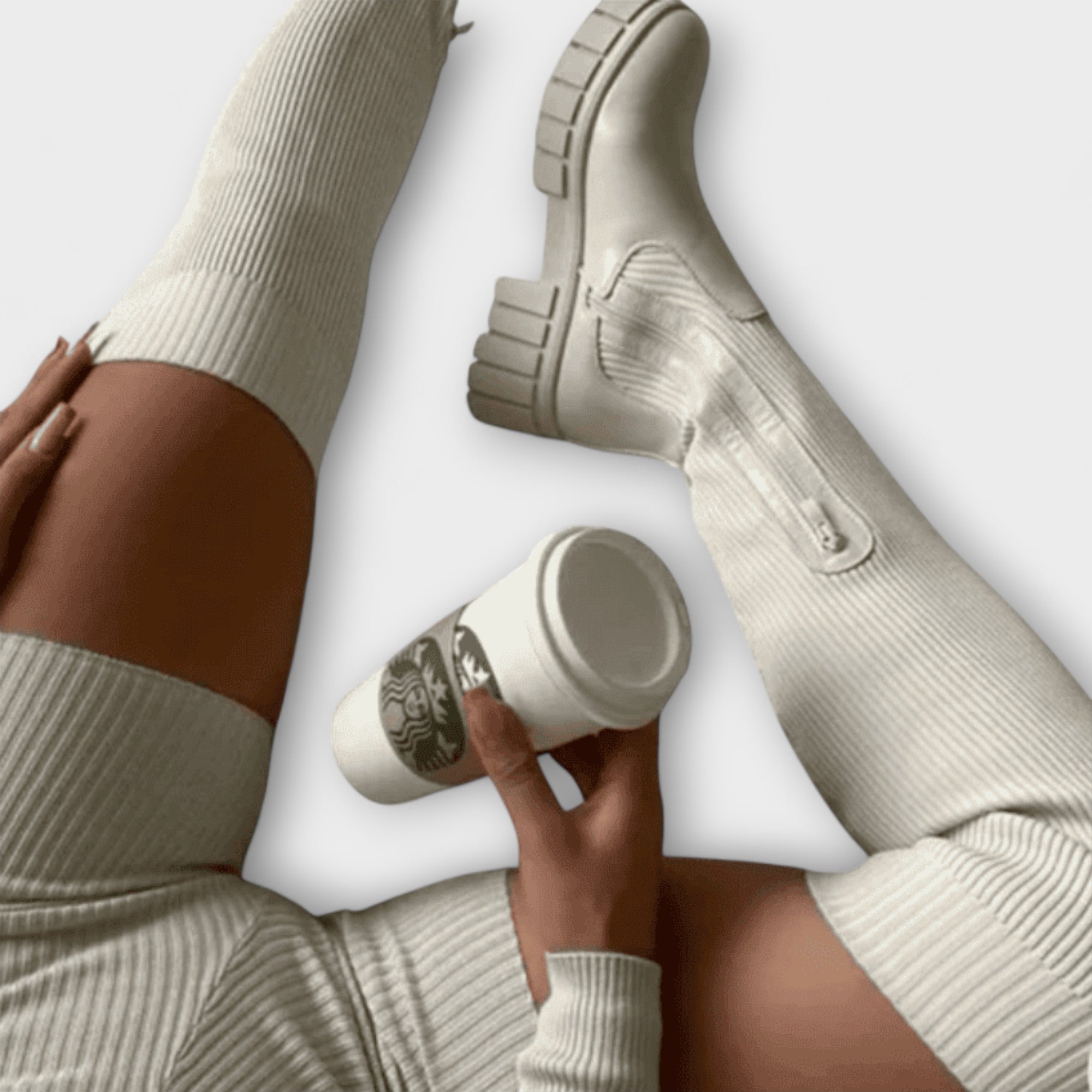 Stylish Over-the-Knee Boots with Chunky Sole for the Ultimate Look