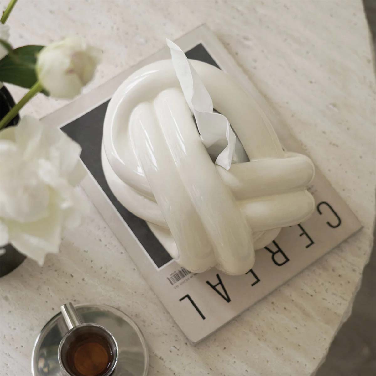 Knot Tissue Box | Add a Touch of Elegance and Functionality to Your Interior Decor