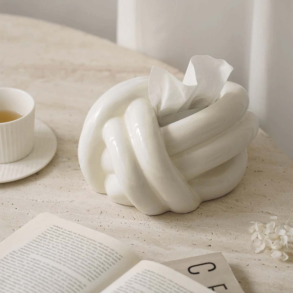 Knot Tissue Box | Add a Touch of Elegance and Functionality to Your Interior Decor