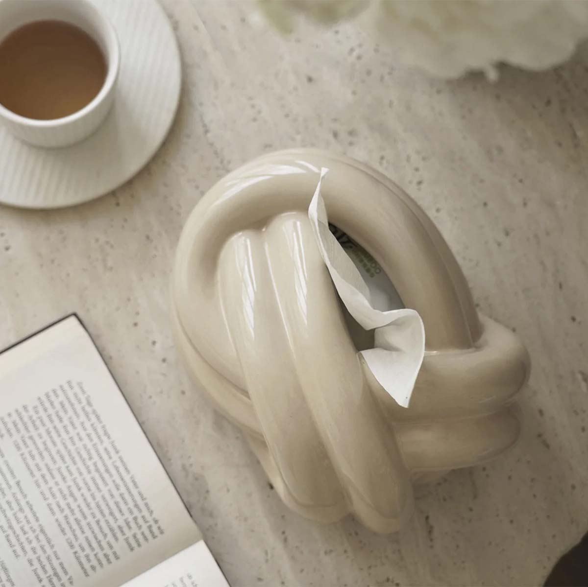 Knot Tissue Box | Add a Touch of Elegance and Functionality to Your Interior Decor