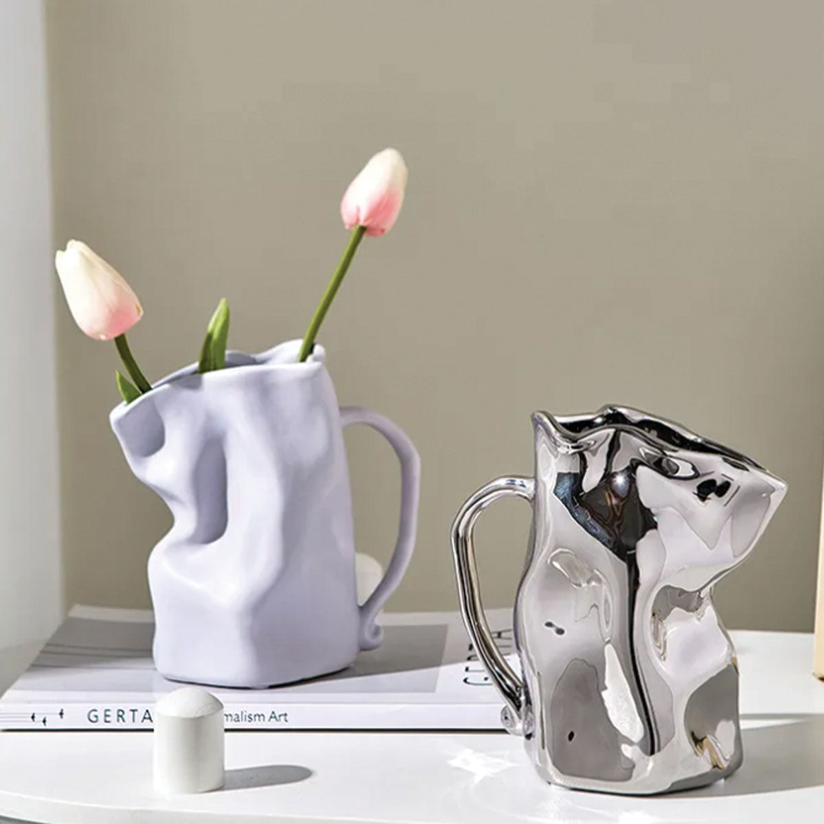 Folded Coffee Cup Vase