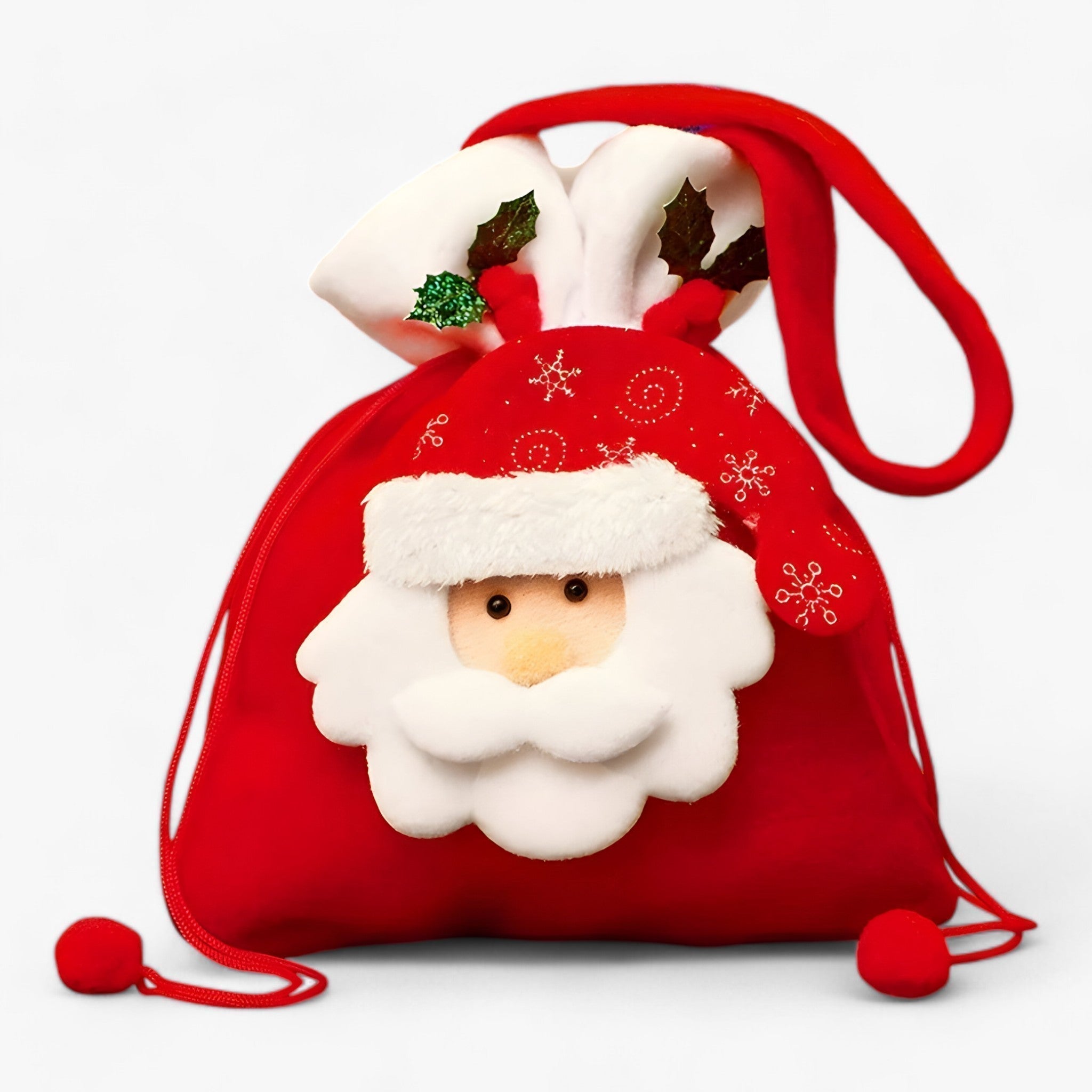 Santa Bear | Festive Christmas Gift Bags – Ideal for storing your presents and treats in style