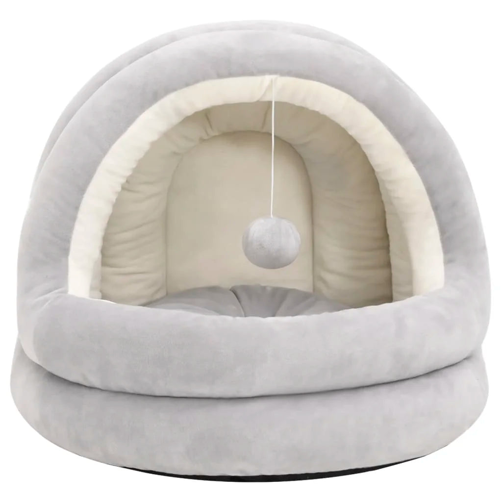 Comfortable Plush Cave for Pets for Cuddle Fun