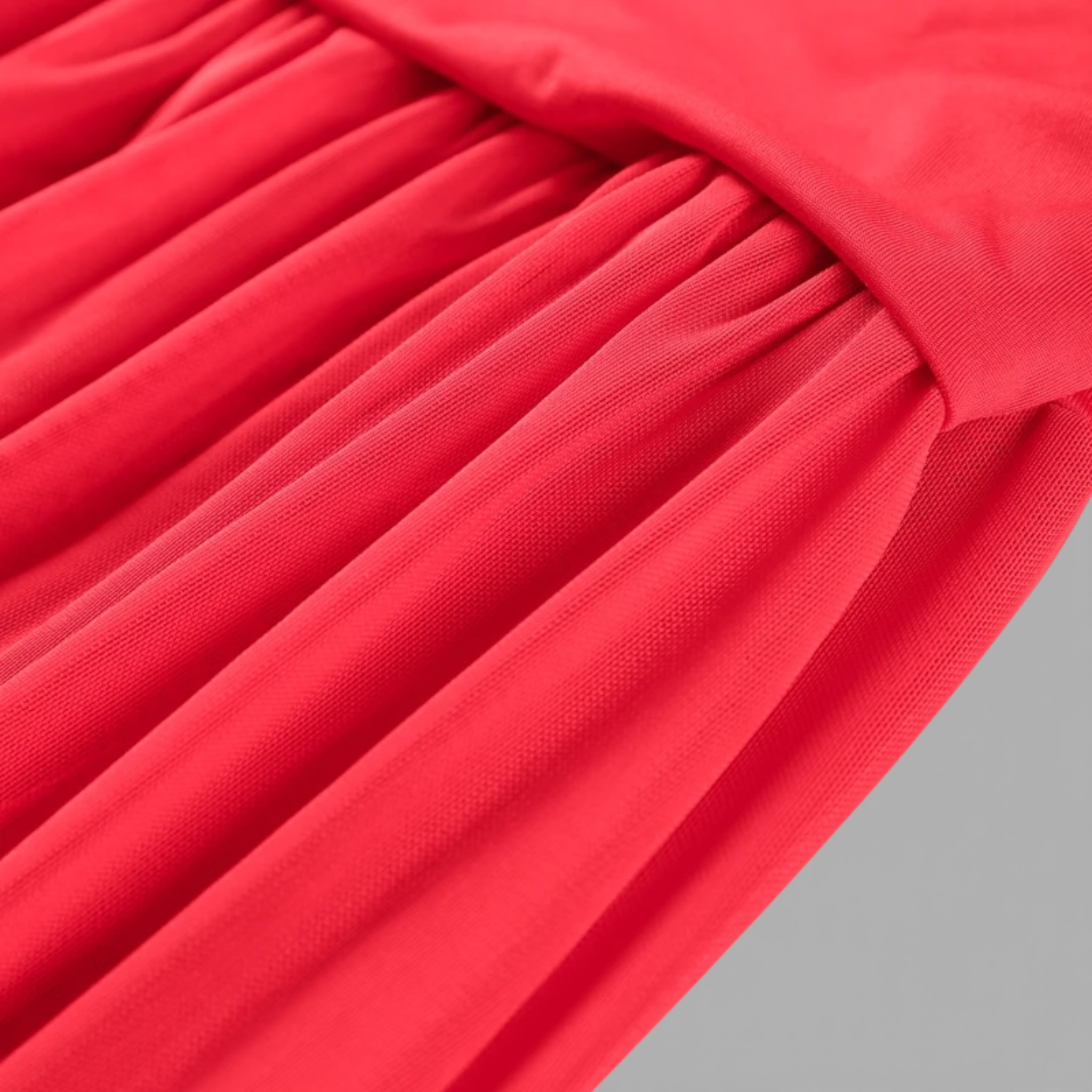 Elegant Brown Pleated Mesh Bodycon Dress