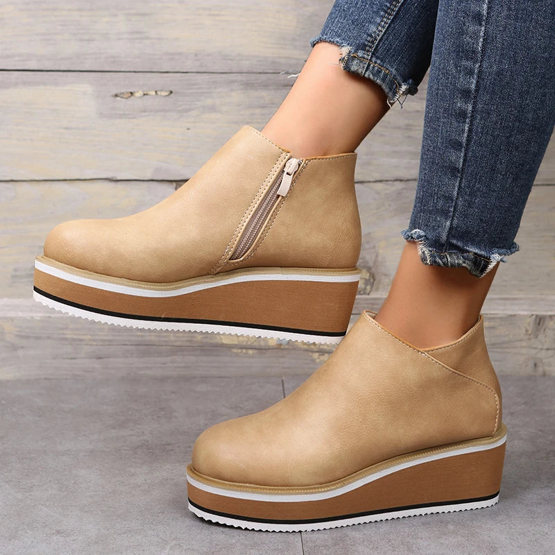 Stylish and Comfortable Orthopedic Ankle Boots for Women