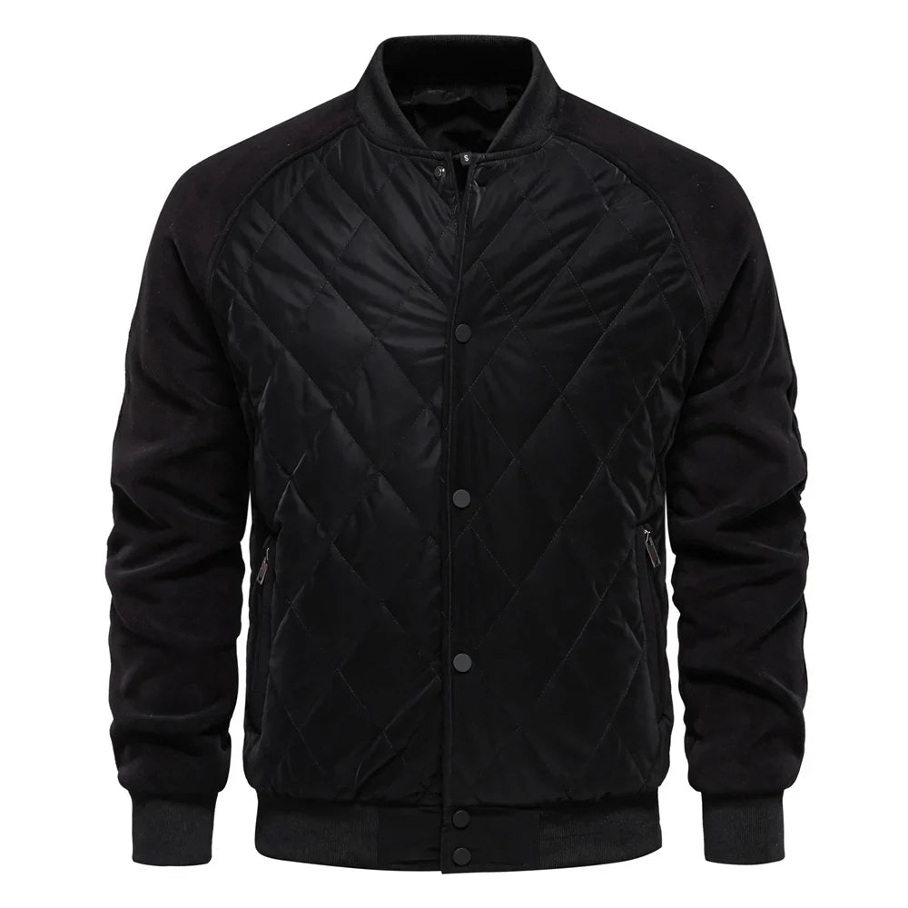 Nolan Quilted Bomber Jacket for Stylish Protection and Comfort