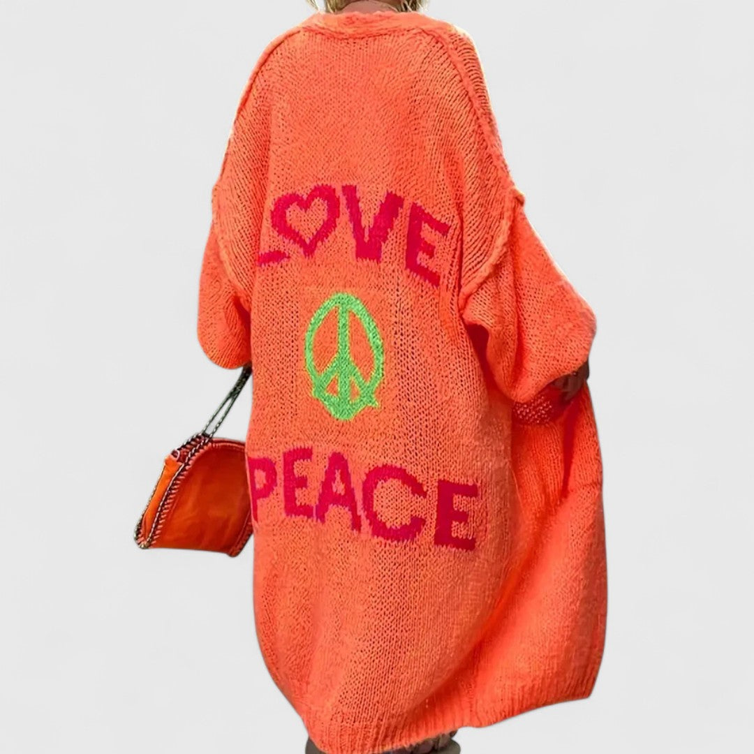 Yosha - Unique Style Patchwork Knit Jacket