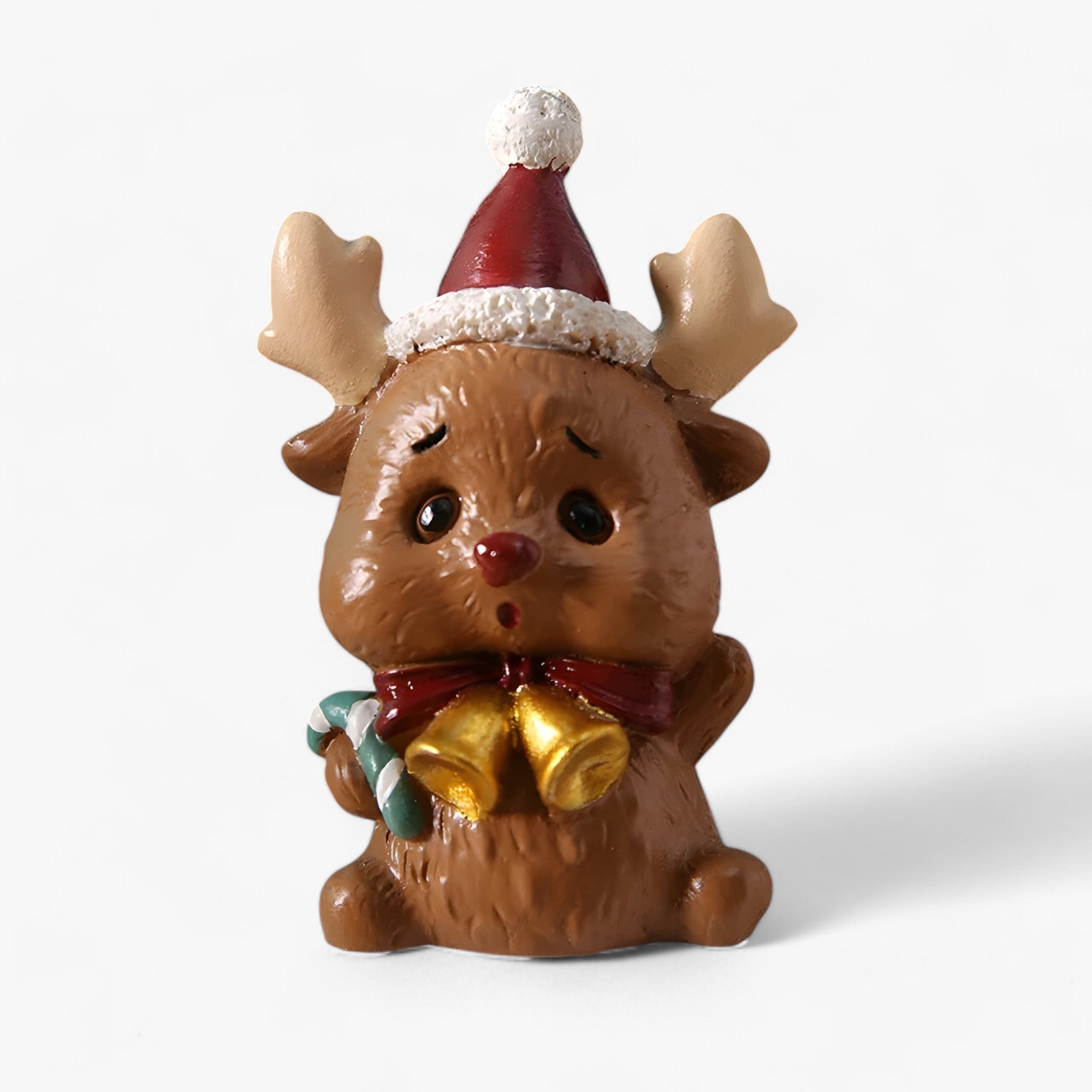 Christmas Ghost | Miniature Landscape Christmas Decorations - Create a Magical Christmas Atmosphere on Your Desk and in Your Car