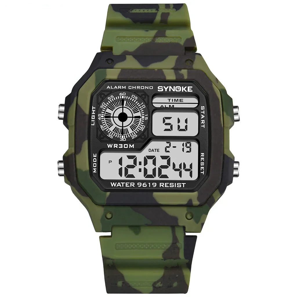 Durable Military Digital Watch – Perfect for Outdoor Adventures