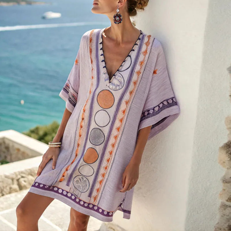 Esmee - Effortless Beach-Chic Beach Dress, Elegant & Comfortable