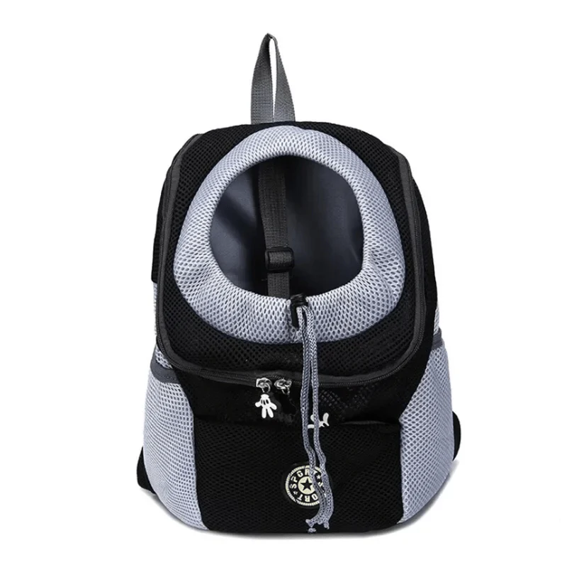 Luxe Outdoor Pet Backpack with Breathable Mesh Single Travel Bag for Pets