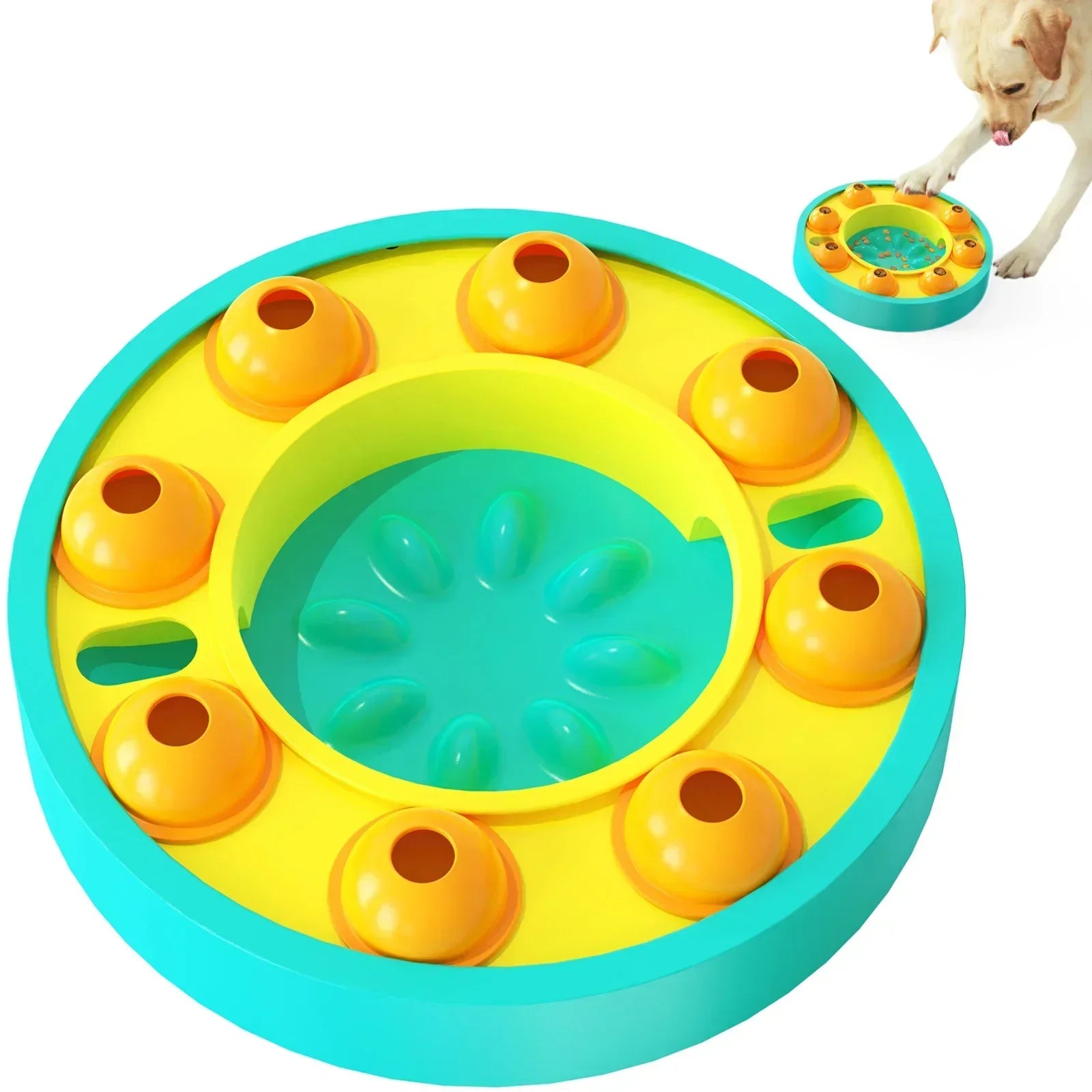 Eco-friendly and Safe Snack Dispenser Toy for Dogs for Endless Playtime