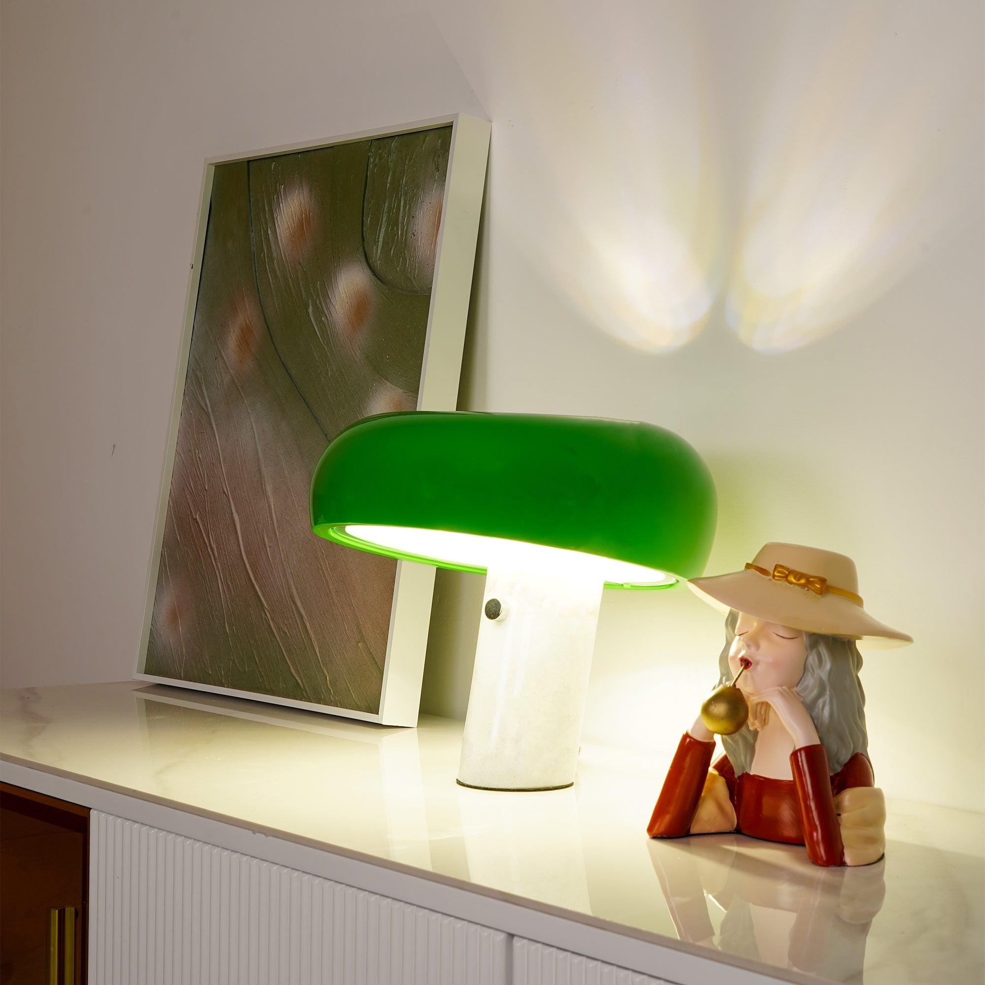 Elegant marble decoration table lamp for stylish room accent