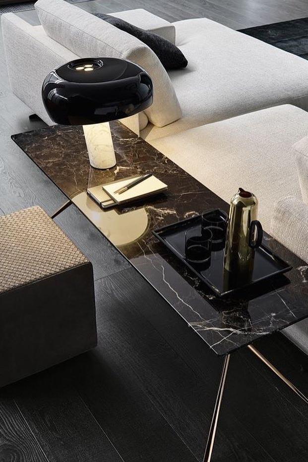 Elegant marble decoration table lamp for stylish room accent