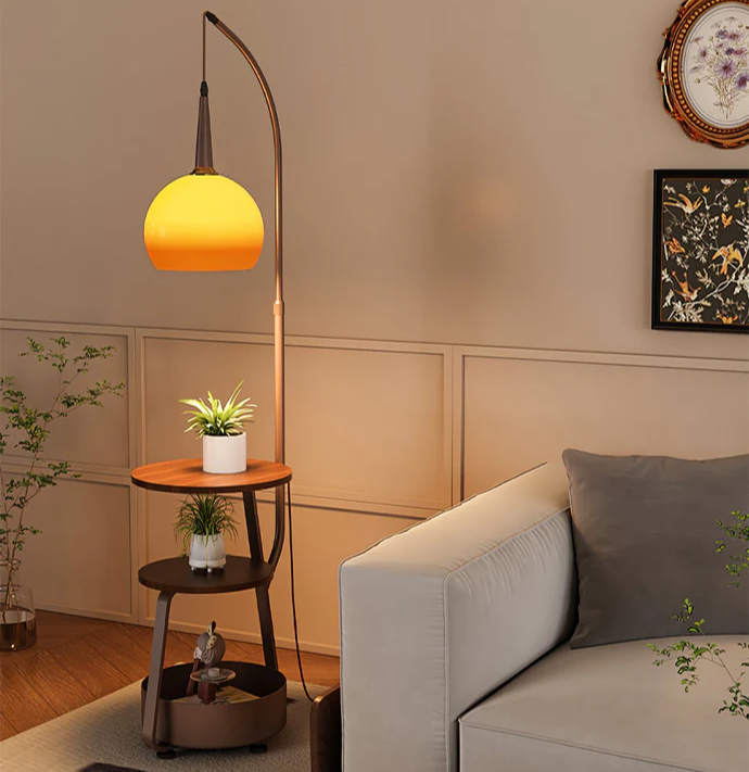 Elegant Bauhaus Nightstand Lamp for Modern Bedroom