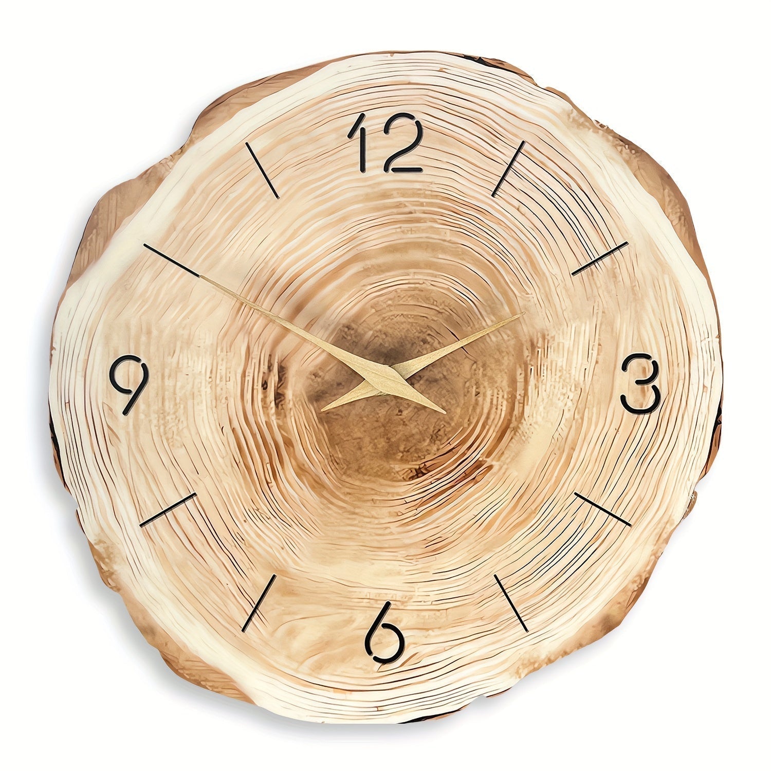Galatea - Elegant Modern Wooden Wall Clock for a Stylish Living Space