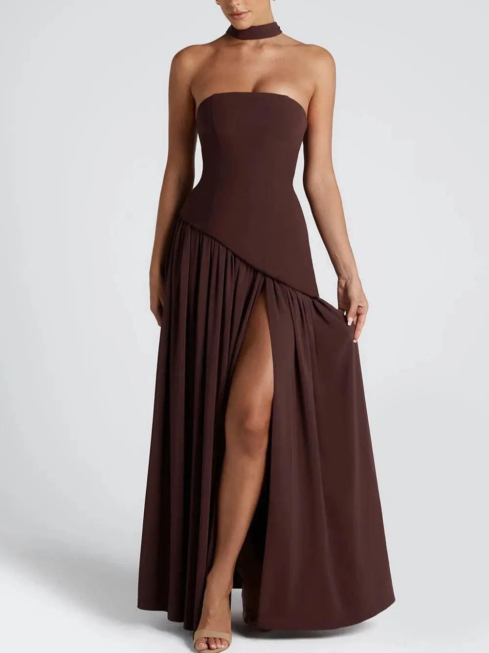 Elegant Maliyah Maxi Dress - Cherry Red for a Stylish Look
