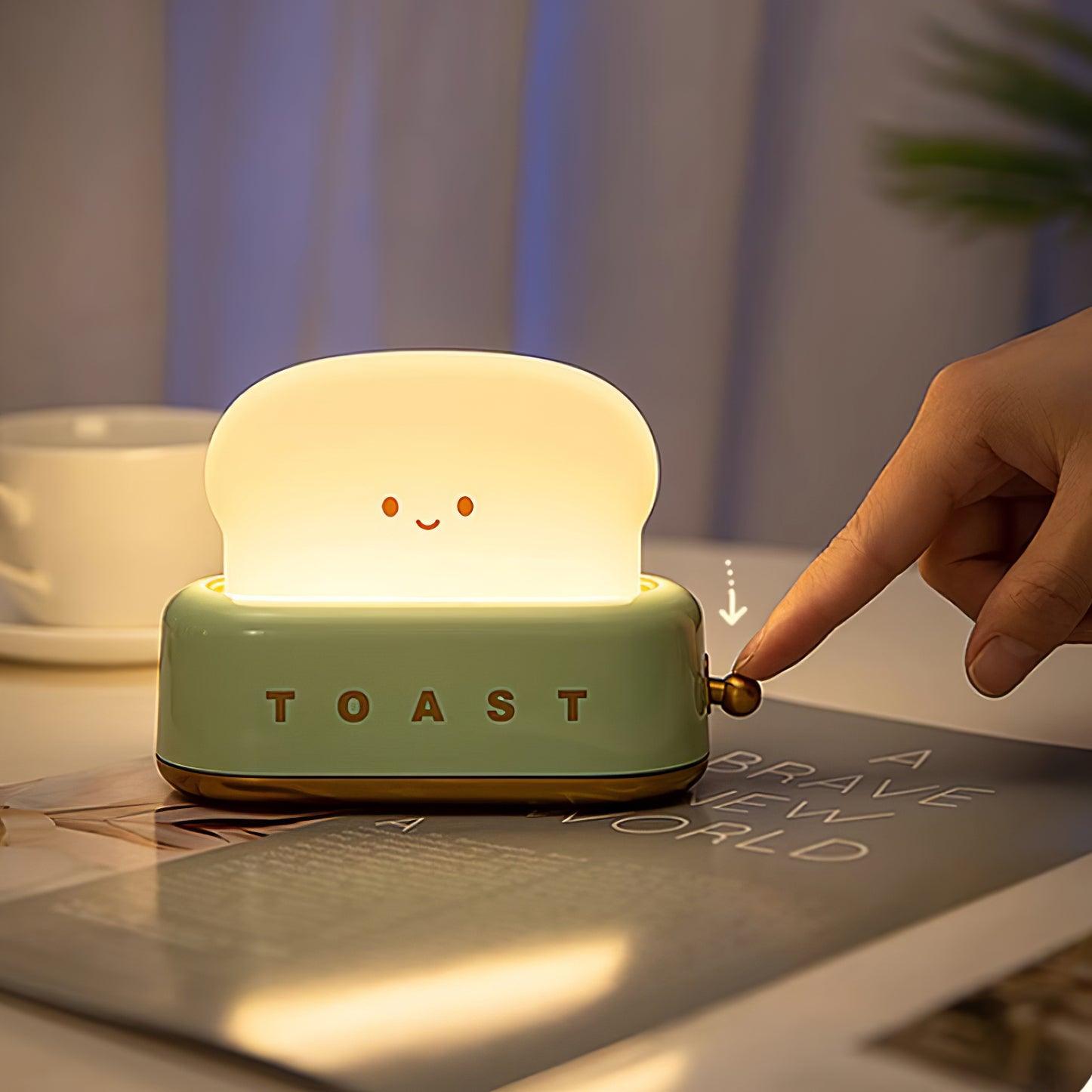 Modern Toaster Design Table Lamp with Built-in Battery