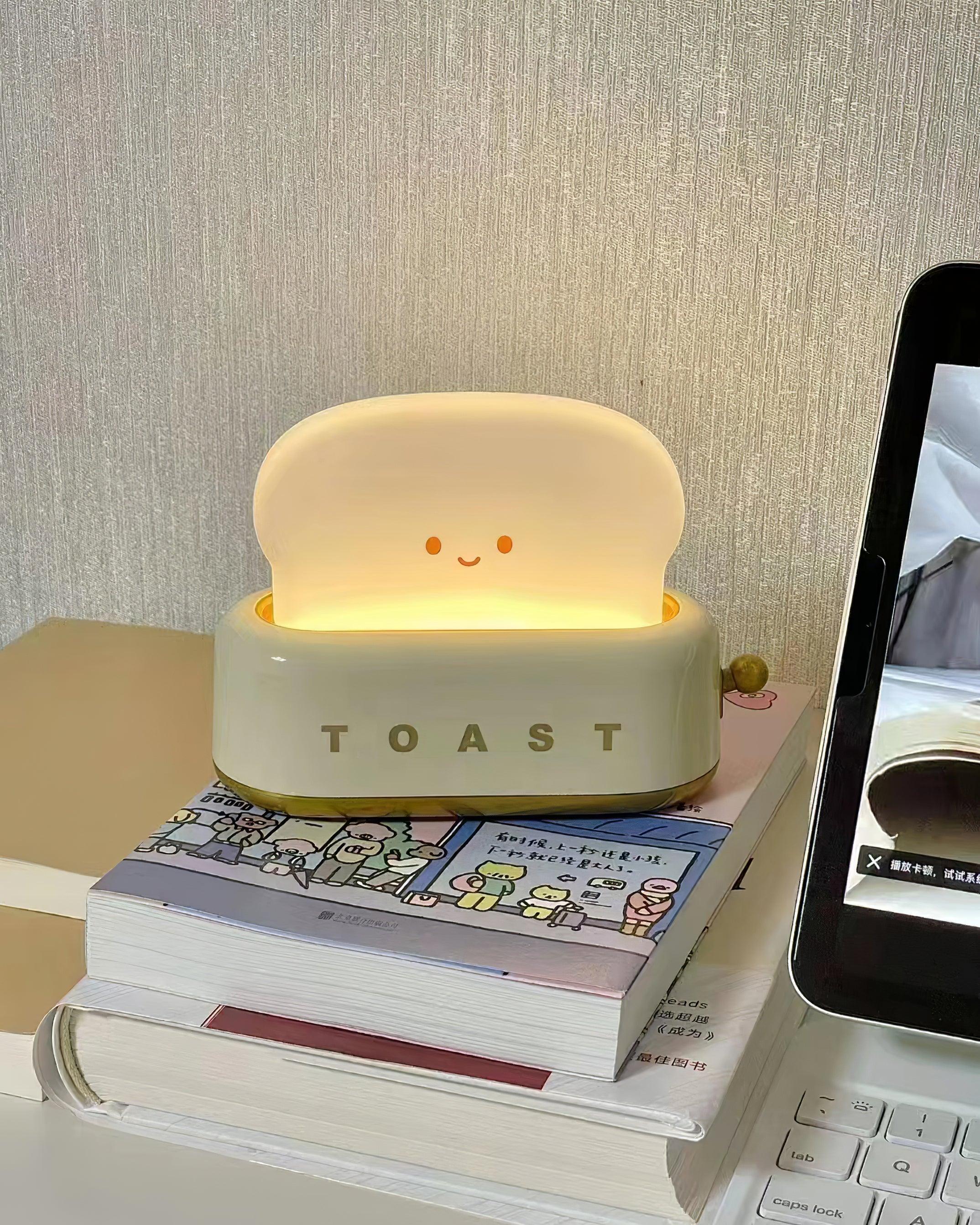 Modern Toaster Design Table Lamp with Built-in Battery