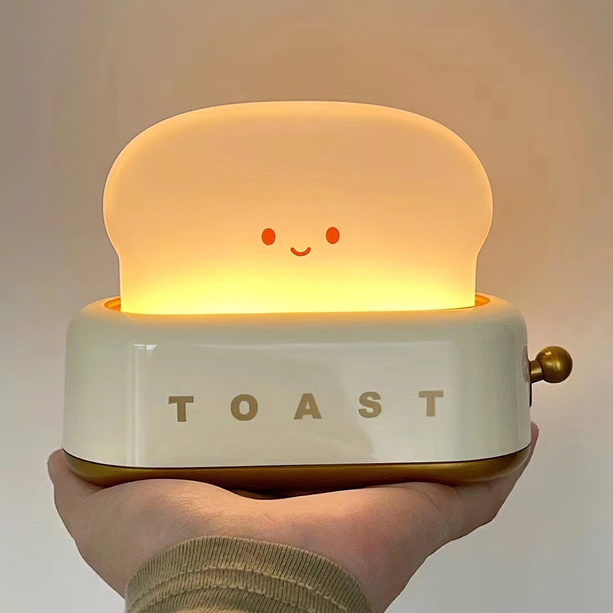 Modern Toaster Design Table Lamp with Built-in Battery