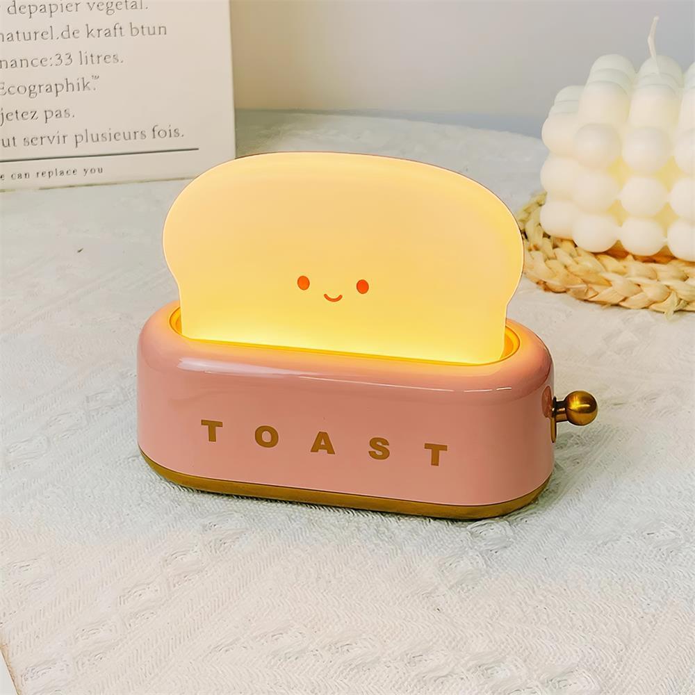 Modern Toaster Design Table Lamp with Built-in Battery