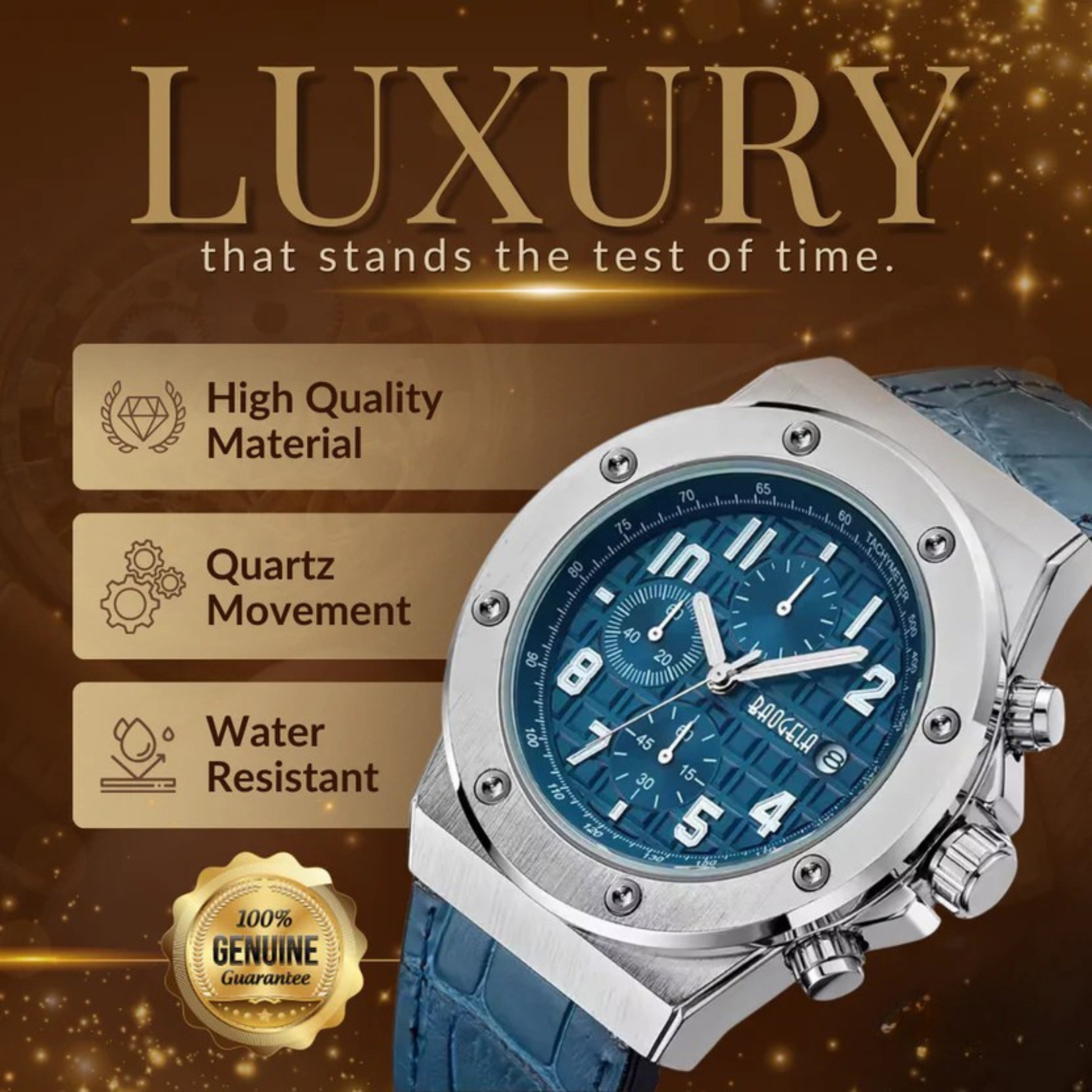 Casual Elegance Chronograph Watch