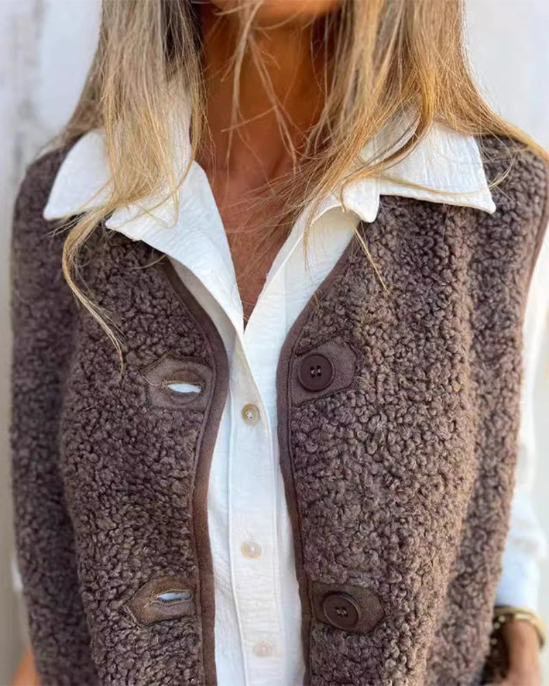 Luxe Sherpa Vest – Chic & Cozy
