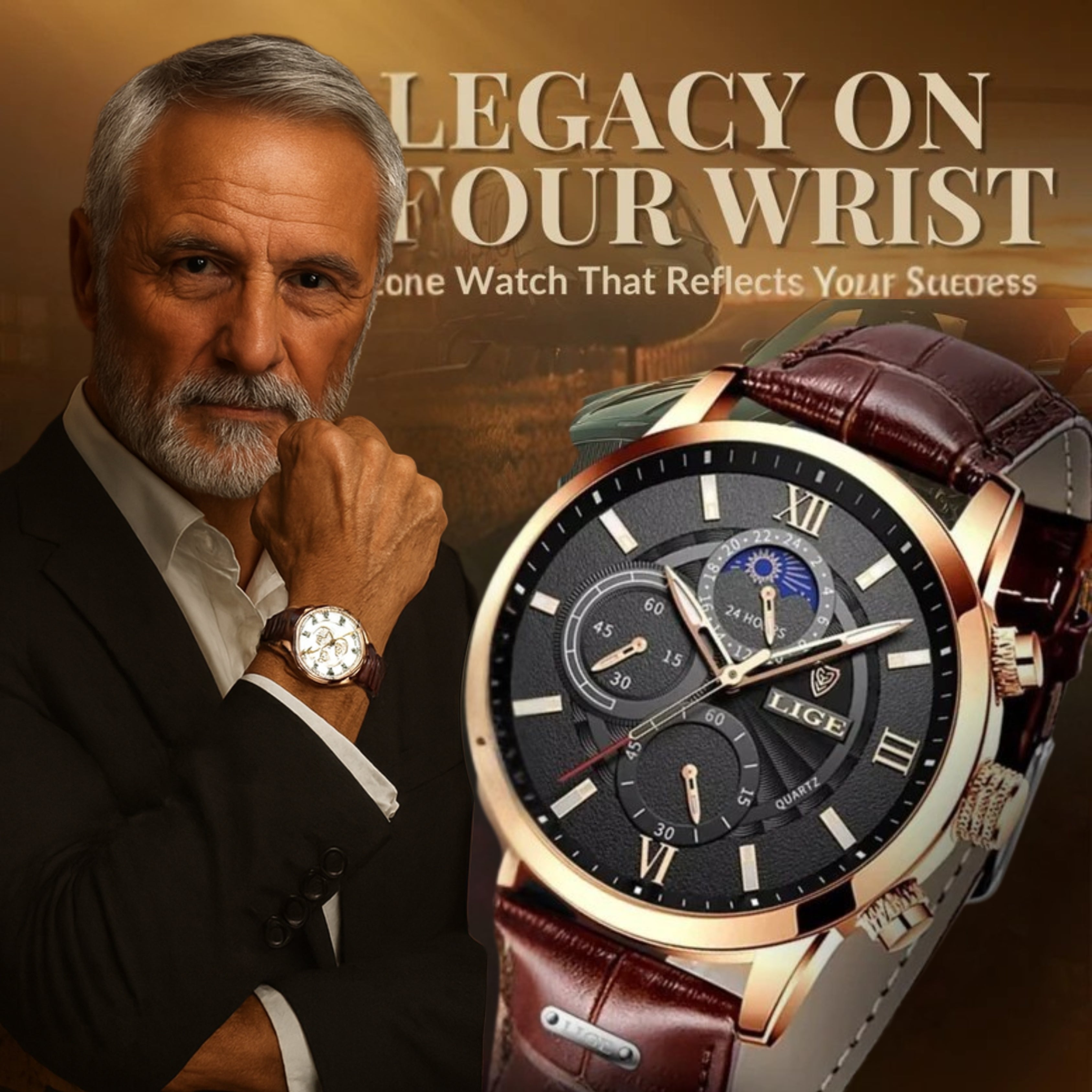 Elegant Classic Sports Watch