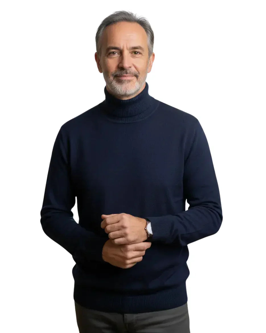 Monte Carlo Cashmere Turtleneck Sweater